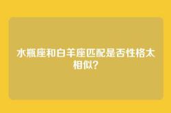 水瓶座和白羊座匹配是否性格太相似？