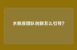 水瓶座团队创新怎么引导？