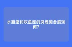 水瓶座和双鱼座的灵魂契合度如何？