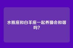 水瓶座和白羊座一起养猫会和谐吗？