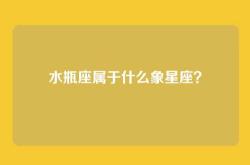 水瓶座属于什么象星座？