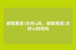 威图星座2支持4g吗，威图星座2支持4G网络吗